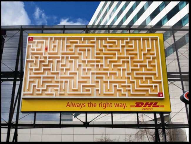DHL advertising