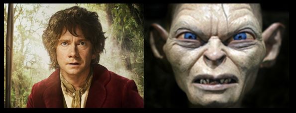 Hobbit and the Gollum