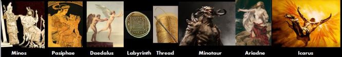 minos myth Theseus