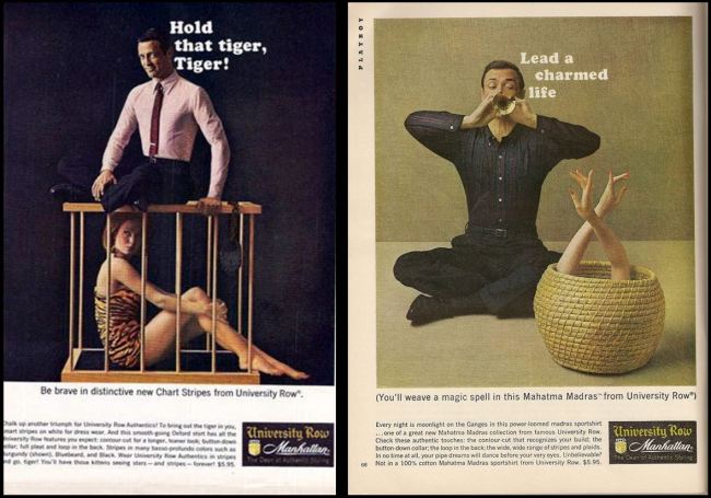 University Row Sexist Advertising