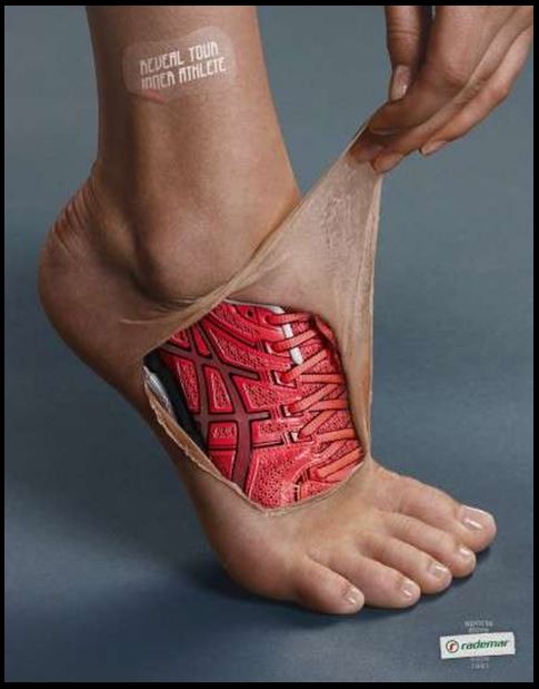 Running Shoe tatoo
