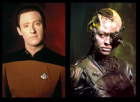 Star Trek Data and Borg