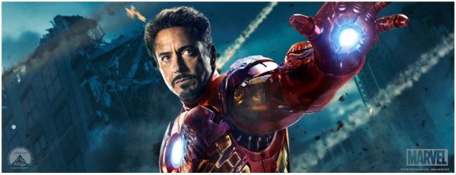 Tony Stark as Iron Man