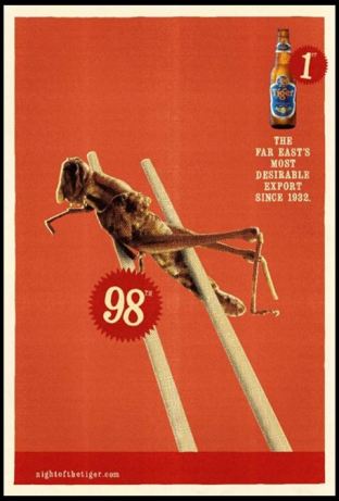 Tiger Beer Locust Ad